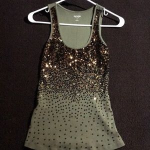 EXPRESS Shimmery Tank Top